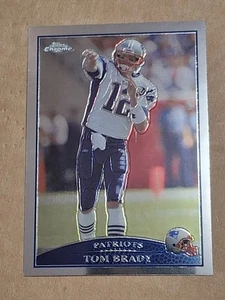2009 TOM BRADY TOPPS CHROME NFL CARD #TC70 NEW ENGLAND PATRIOTS TB BUCCANEERS - Picture 1 of 2