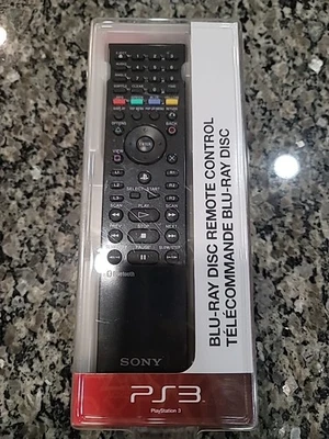 FACTORY SEALED Sony PlayStation 3 PS3 Remote Control Bluetooth Blu-Ray DVD - NEW - Image 1 of 4