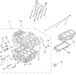 Triumph OEM Main Bearing Shell Red Daytona 675 Street Triple T1163102 - Picture 1 of 1