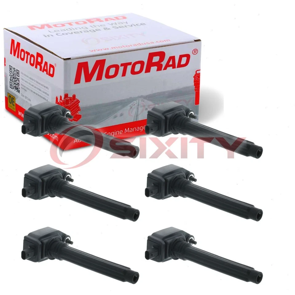 6 катушек прямого зажигания MotoRad для Chrysler 300 Spark Wire vb 2011-2018 годов выпуска - Изображение 1 из 4