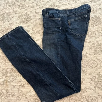 Paige Skyline Sz 29 Stretch Dark Blue Denim Jeans 33" inseam - Image 1 of 4