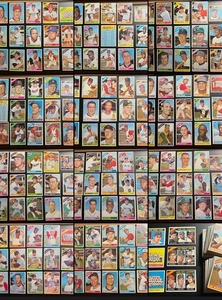 1966 Topps Baseball 170-Card Low-Grade Lot Creases w/ Big Stars, HOF, RC All Pic - Picture 1 of 14