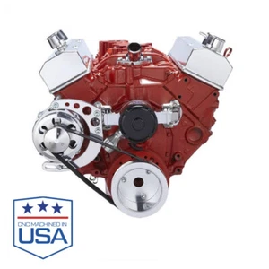 Chevy Small Block Serpentine Conversion Electric Water Pump SBC EWP 283 302 350 - Picture 1 of 6