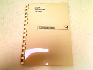 manual de instrucciones para HONDA GL 1500 GOLDWING 1993 usado 135436 - Imagen 1 de 3