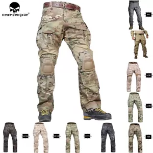 Emerson Combat Gen3 G3 Pants + Knee Pad Tactical Assault Airsoft Army Trousers - Picture 1 of 29