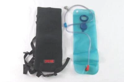 CamelBak Hidratación Paquete Negro Azul Senderismo Exterior Agua Mochila Usada - Imagen 1 de 4