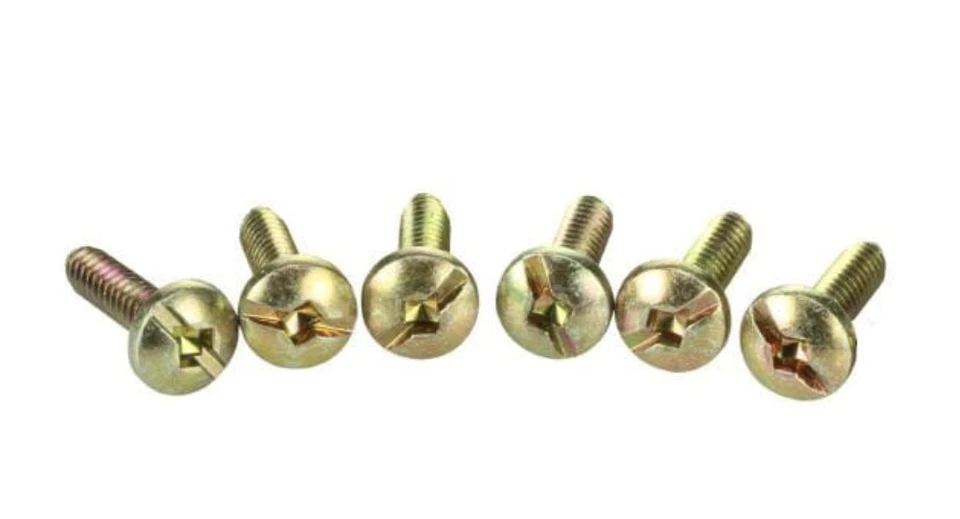 GE Circuit Breaker Panel Box Cover Load Center Replacement Screws 6-Pack, T1CSP  - Image 1 of 1