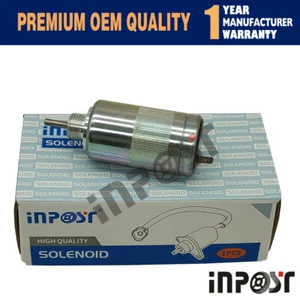 Fuel Stop Solenoid Valve 12V 86611573 For New Holland LS160 LS170 SL45B SL55B - Picture 1 of 4