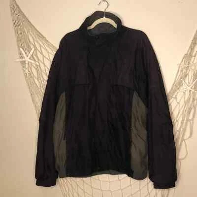 Chaqueta de lluvia de golf WALTER HAGEN GOLF para hombre con cremallera completa bloque de color L Foto 1 de 4