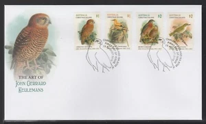 CHRISTMAS Island 2018 - The ART of John Gerrard KEULEMANS Design set FDC BIRDS - Picture 1 of 1