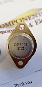 Transistor OMP100 Raro No sabes mucho sobre este, ¿alguna ayuda? - Imagen 1 de 2