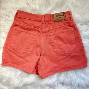 Vintage peach denim shorts - Picture 1 of 4