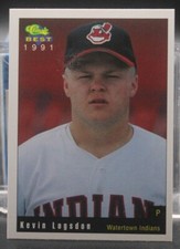Kevin Logsdon (Watertown Indians) - 1991 Classic Best Minor League #9