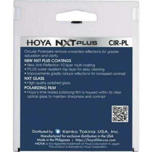Hoya 40.5mm NXT Plus Circular Polarizer Filter - Authorized USA Dealer - Picture 1 of 4