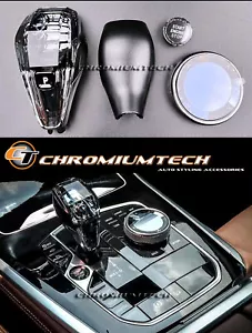 Crystal Gear Selector Knob set For BMW X5 G05 X6 G06 X7 G07 UK Right Hand Drive - Picture 1 of 12
