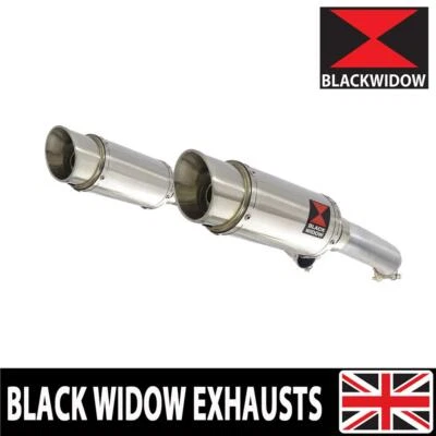 VTR1000F SC36 Firestorm / Superhawk FV-F6 97-06 Twin Exhaust Silencer Kit 200SS - Image 1 of 4