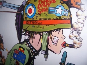 Pintura al óleo Tank Girl de 20x20 in. No es una impresión/giclee, Booga, Boat Girl - Imagen 1 de 4