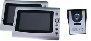 Videocitofono video citofono monitor lcd 7" vivavoce 4 fili singolo bifamiliare - Foto 1 di 32