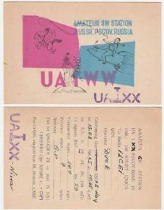 RADIOAMATORE - RADIO CARD - RUSSIA - USSR -20471- - Picture 1 of 1
