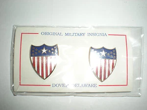 US ARMEE OFFIZIER ADJUTANT GENERALKRAGENABZEICHEN - 1 PAAR - Bild 1 von 1