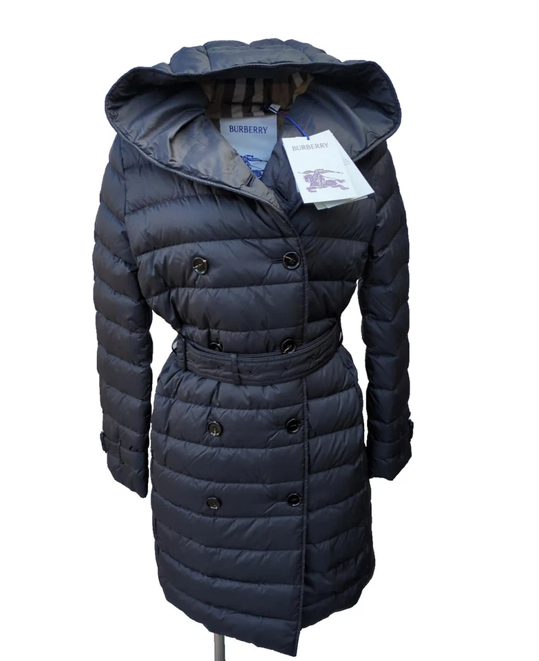 Burberry Puffer Coat Small S Small Nylon Black Hooded Witley New BNWT Trench - Image 1 of 4