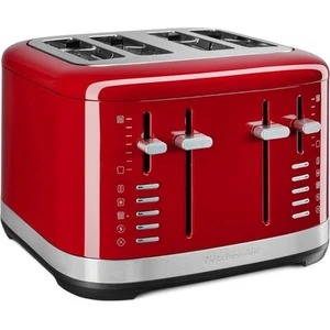 KitchenAid 4 Slice Metal Toaster | Empire Red - Picture 1 of 7
