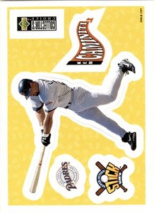 1997 Collector's Choice #NNO Ken Caminiti Stick'Ums Retail Great!