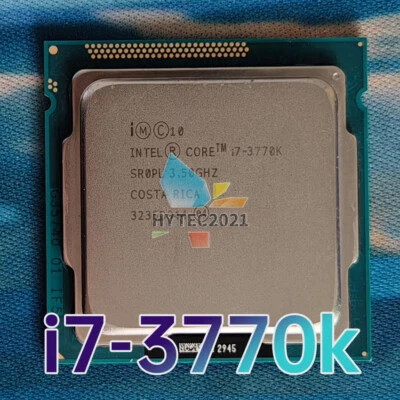 Procesador CPU Intel Core i7-3770K SR0PL 3,5 GHz 1 MB cuatro núcleos LGA-1155/zócalo H2 Foto 1 de 3