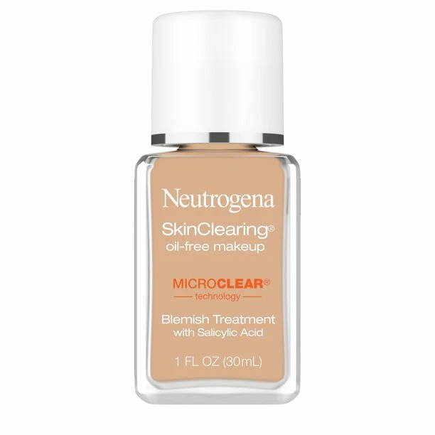 Neutrogena SkinClearing Foundation for Acne, Cocoa, 1 fl. oz.. - Image 1 of 1