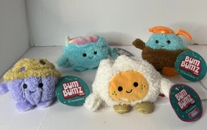 Mini BUM BUMZ Collection By Russ Kellytoy BRAD, 4.5" BeachBumz Set Of 4 NWT - Picture 1 of 9