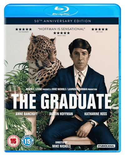 The Graduate Blu-Ray (2017) Dustin Hoffman, Nichols (DIR) cert 15 ***NEW*** - Image 1 of 1