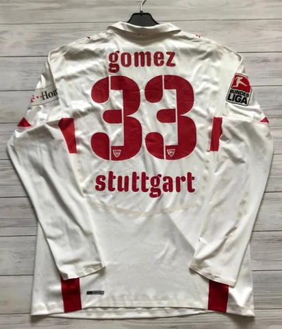 VfB Stuttgart 2008-2009 Home football Match worn shirt jersey Puma XL #33 Gomez Cover