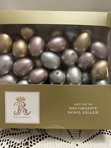 Decorative Rachel Ashwell 48 Pearlescent Easter Eggs Decor Bowl Filler - Picture 1 of 6