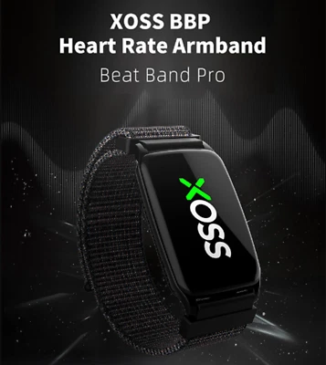 XOSS BBP Brazalete de Ritmo Cardíaco Monitor de Ritmo Cardíaco Impermeable Bluetooth ANT+ - Imagen 1 de 4