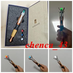 Réplica de destornillador sónico de metal Doctor Who 11 piezas completamente metálicas regalo para niños adultos - Imagen 1 de 23