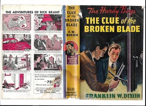 Hardy Boys: The Clue of the Broken Blade by Franklin W. Dixon (hardcover 1942) - Picture 1 of 8