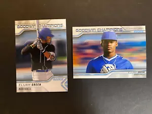 Elijah Green #3 & #79 RC - '23 UD Goodwin Champions Rookie Cards - Bild 1 von 2