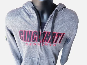 Champion Authentic Cincinnati Bearcats Unisex grau Sweatshirt mit durchgehendem Reißverschluss. Medium - Bild 1 von 7