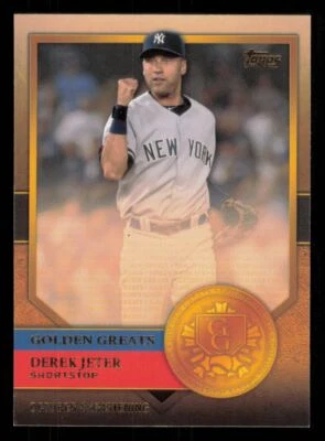 2012 Topps Golden Greats Derek Jeter New York Yankees #GG-28 - Image 1 of 2