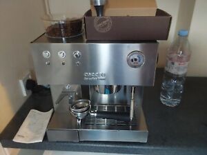 ascaso coffee machine with I-steel grinder with manuals 