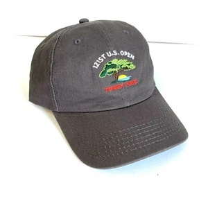 121o US ABIERTO TORREY PINES SOMBRERO bajo perfil papá gorra gris oscuro USGA golf hombre/mujer - Imagen 1 de 4