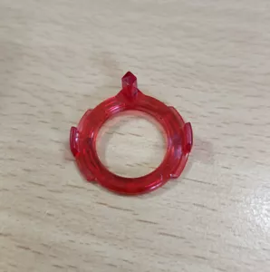 Chip Takara Tomy Beyblade Nivel Burst Rojo Transparente Edición Limitada 100% Auténtico - Imagen 1 de 2