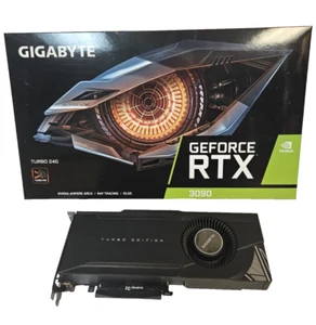 GIGABYTE GeForce RTX 3090 TURBO EDITION 24GB GDDR6X  [w/ ORIGINAL BOX] - Afbeelding 1 van 14