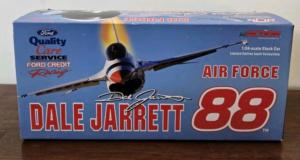 NASCAR Dale Jarrett #88 2000 Taurus Quality Car Air Force escala 1:24 diecast  Foto 1 de 4