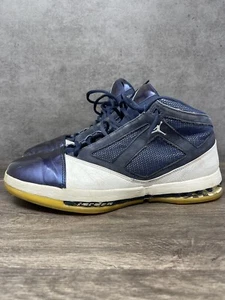 Air Jordan 16 Og Midnight Navy Size 13 Mens Blue White 2001 Vintage 136059-141 - Picture 1 of 17