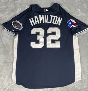 Josh Hamilton 2008 American MLB All Star Baseball Jersey MAJESTIC Texas Rangers - Picture 1 of 14