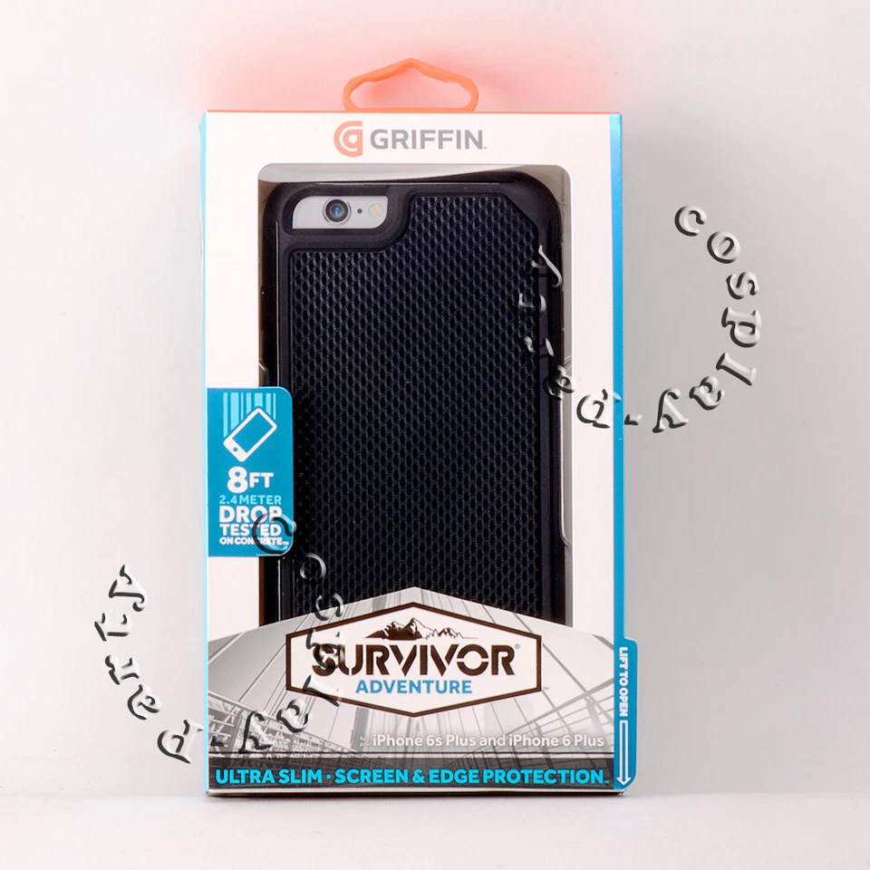Funda resistente Griffin Survivor Adventure para iPhone 6 Plus iPhone 6s Plus negra Foto 1 de 4