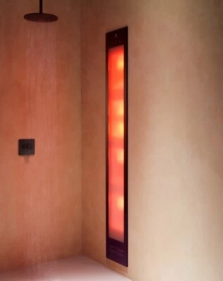 SUNSHOWER SQUARE Deluxe BLACK UV-Licht u. Infrarotlampe Entspannung u. Vitalität - Bild 1 von 2