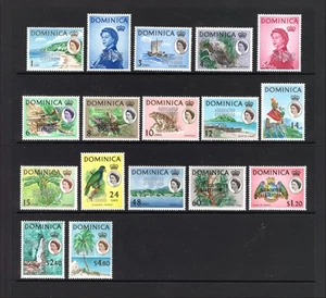Juego M28025 Dominica 1968 X17 sin montar como nuevo Sg 214/31 Cat £17 - Imagen 1 de 1