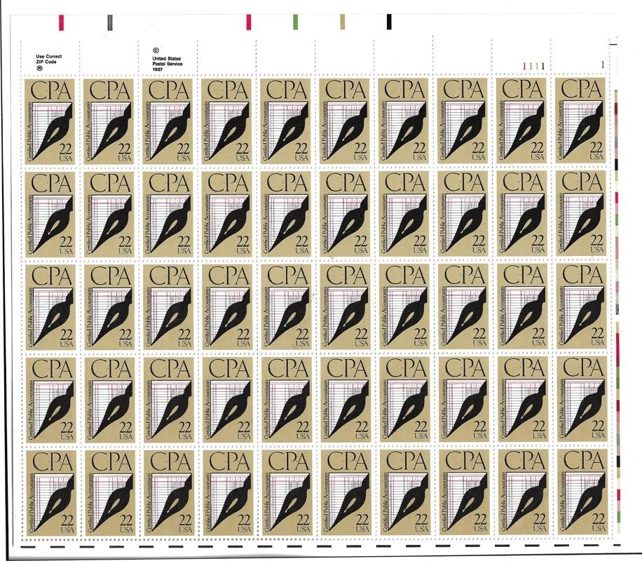 US SCOTT 2361 PANE OF 50 C P A  STAMPS 22 CENT FACE  MNH - Image 1 of 1